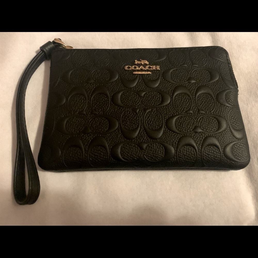 Authentic Coach Wristlet NWT